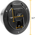 RV 5-inch Round Electric Cable Hatch for 30 and 50 Amp Cords (Black)...