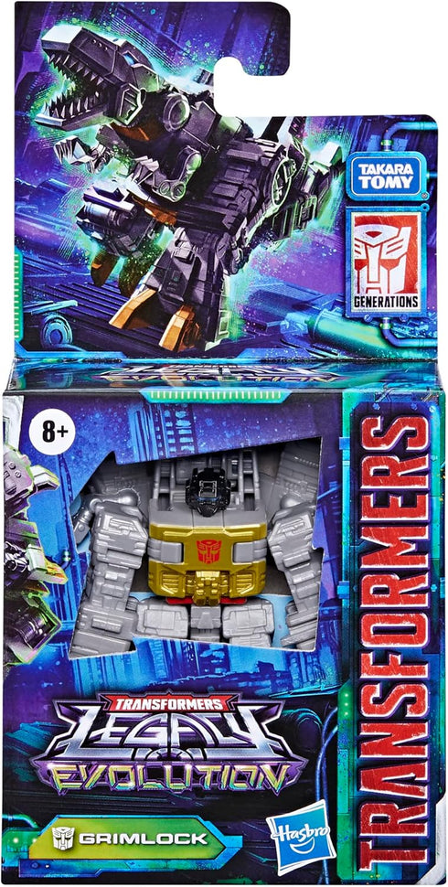Transformers Toys Legacy Evolution Core Grimlock Toy, 3.5-inch, Action Figure for Boys and Girls Ages 8 and Up...