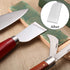 Blulu 300g/ 9.8 Oz Metal Polishing Compound Fine Green and White Buffing Compound Bars Leather Strop Sharpening Stropping Compounds for Knife Shar...