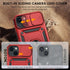 Goton for iPhone 15 Plus Case with Screen Protector - Slide Camera Cover Protective Phone Case with Ring Stand, Heavy Duty Shockproof Rugged Bumpe...