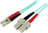 StarTech.com 5m (16.4ft) LC/UPC to SC/UPC OM3 Multimode Fiber Optic Cable, Full Duplex 50/125, 100G, LSZH Fiber Jumper Cord...