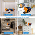 2Pcs Hat Stand for Baseball Caps,No Install Acrylic Hat Organizer, Hat Rack for 14 Caps, hat organizer for baseball caps,Display and Organizer for...