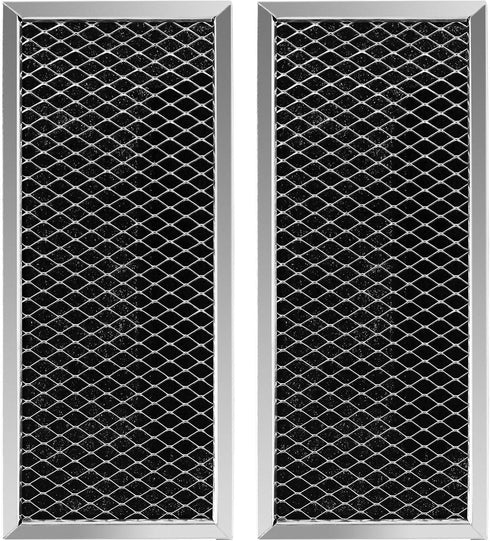 AMI PARTS JX81H WB02X10956 WB02X11544 WB2X10956 Microwave Charcoal Filter Compatible with G.E Microwave Vent Filter (2-Pack)...