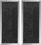 AMI PARTS JX81H WB02X10956 WB02X11544 WB2X10956 Microwave Charcoal Filter Compatible with G.E Microwave Vent Filter (2-Pack)...