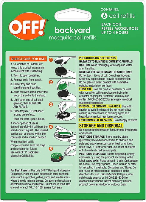 Off Mosquito Repellent Refill...