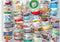 Galison Teacups – Julie Seabrook Ream 1000 Piece Puzzle Featuring A Regency Core Mix of Vibrant Teacups...