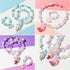 OSNIE Mermaid DIY Bead Jewelry Making Kit for Kids Girls with Jellyfish Shark Heart Starfish Shell Sailboat Pearl Charms Beads for Bracelets Rings...