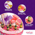 Happy 21st Birthday Cake Topper Decorations For Her With Mini Liquor Wine Bottle Candles, Toilet & Jointed Doll | 21st Birthday Decoration Party S...