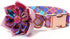 Dogs Collar with Flower, Quick Release Buckle Adjustable Soft Comfortable Floral Collars for Girl Dogs...