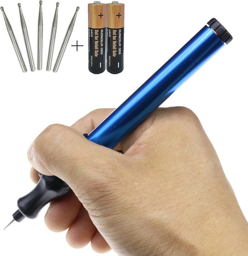 FOLAI DIY Pen Electric Engraving Tools for Jewellery Making,Metal, Glass with Replaceable Diamond Tip Bits,...