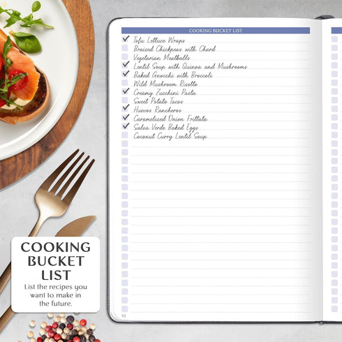 Legend Recipe Book – Blank Family Cookbook to Write In Your Own Recipes – Empty Cooking Journal – Personalized Cooking Notebook, Hardcover, A5, 58...