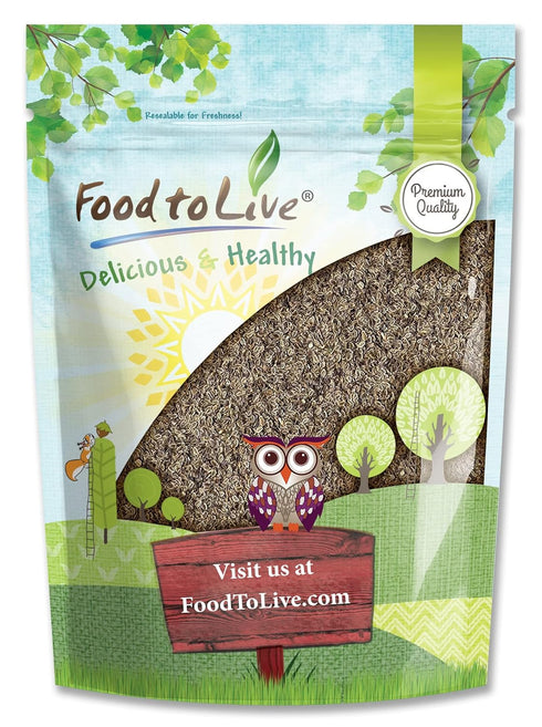 Food to Live - Dill Seeds Whole, 7 Ounces Kosher, Raw, Vegan, Bulk...