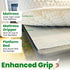 ECOHomes Non Slip Mattress Gripper Pad Stop Mattress, Keep Topper from Sliding - Anti Slip Grip Pads Holder Stop Couch Cushion, Sofa Cushions, Pat...