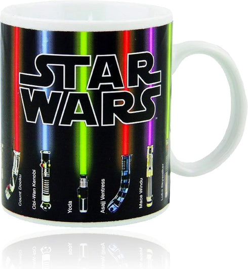 Benair USA Star Wars Mug, Lightsabers Appear With Heat (12 oz) - Fragile...