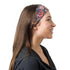 RiptGear Stretch Sport Headband for Women (Dark Unique) — Made of Non-Slip Sweat Wicking Fabric — Great for Yoga, Running or The Gym — Soft Headba...