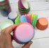 600 Pcs Cupcake Liners Standard Cupcake Cups 6 Style Cupcake Wrappers Papers Baking Cups for Party Celebration (6 Colors, 600 Pcs)...