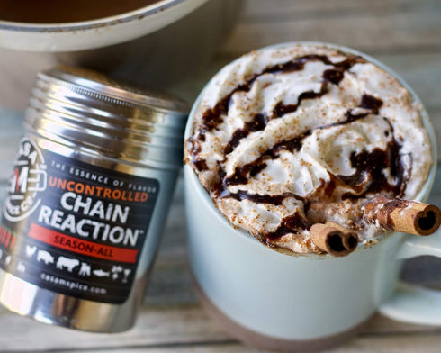 Casa M Spice Co® Chain Reaction® Season-All• Low Sodium • No MSG • Gluten Free • Keto Friendly BBQ Spices and Seasonings (Original, Stainless Shak...
