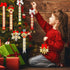 284 Pieces Christmas Ornaments DIY Christmas Tree Ornaments Christmas Arts and Crafts for Kids Adult Xmas Decorations Supplies...
