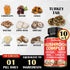 Satoomi 90 Capsules - 10in1 Turkey Tail Supplement with Lions Mane, Turkey Tail Mushroom, Reishi Mushroom & Others - for 90 Days...