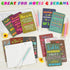 12 Pcs Mini Inspirational Notebooks Bulk with 12 Pcs Colorful Pens, Small Pocket Journal Notepads Set, Motivational Bulk Gifts for Women Men Teach...