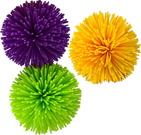 Koosh Minis Variety Color 3-Pack - The Easy to Catch, Hard to Put Down Ball! - Fidget Toy for Kids Ages 3 and Up Individual Colors May Vary in 3-P...