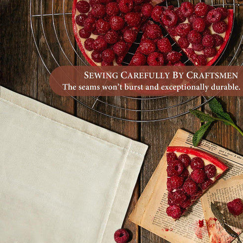 Cheese Cloths, 3PCS Precut 20x20 Inch, Grade 100 Hemmed Cheesecloth for Straining Cooking, Fine Mesh Cloth Strainer Reusable, 100% Unbleached Cott...