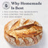 Cultures for Health San Francisco Sourdough Style Starter Culture | Homemade Artisan Bread | Heirloom, non-GMO | Live Culture Bread Mix | Easy to ...
