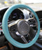 Universal Soft Silicone Steering Wheel Cover,Anti-Slip Steering Cover,Breathable Great Grip Cover for Steering Wheel,13“-15” Steering Wheel Protec...