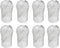 8 Pack Gutter Guards, Gutter Downspout Guard, Expand Aluminum Gutter Guard Strainer Filter, Gutter Downspout Protectors, Stops Blockage Leaves Deb...