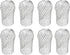 8 Pack Gutter Guards, Gutter Downspout Guard, Expand Aluminum Gutter Guard Strainer Filter, Gutter Downspout Protectors, Stops Blockage Leaves Deb...