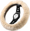 Andalus Australian Sheepskin Wool Steering Wheel Cover for Women & Men - Universal 15 Inch Steering Wheels & Accessories - Eco-Friendly Wheel Cove...