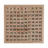 Z-Color Montessori Game Wooden Hundred Board Number Chart Number Grid Educational Game for Kids...