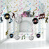30 Pieces 70s Disco Party Decorations Disco Foil Swirl Ball Hanging Decor 1970s Themed Party Banner Music Record Decorations for Disco Fever Hippi...