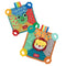 Nuby Teething Blankie Characters May Vary, Red/Yellow/Green/Orange/Blue, 1 Count...