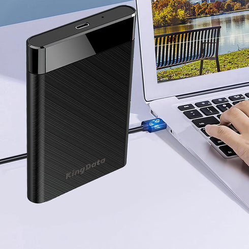 SSD HDD Hard Drive Enclosure 2.5" inch SATA III USB 3.1 6Gbps Caddy Case External Reader Laptop Fast Data Trasfer UASP Cable Included Tool-Free LE...