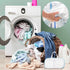 uxcell 2Pcs Bra Washing Bag, 11.8 x 6.7 Inch Rectangle Mesh Laundry Bags for Washing Machine Wash Delicate, Sock, Underwear, Blue...