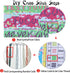 XunYee Excitation Language Inspirational Cross Stitch Stamped Cross Stitching Art Cross Stitch for Adults Beginners Home Wall Decor, 17.7 x 13.8 i...