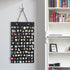 PACMAXI Hanging Brooch Pin Organizer, Display Pins Storage Case, Brooch Collection Storage Holder, Holds Up to 96 Pins.(Not Include Any Accessorie...