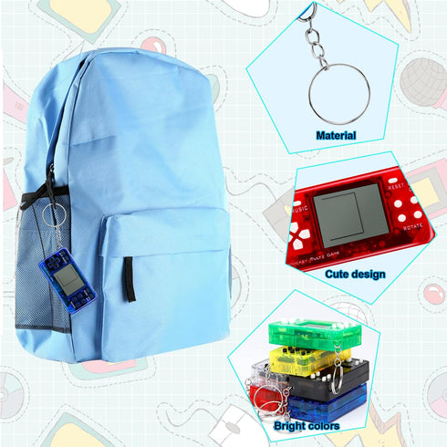 12PCS Video Game Party Favors Video Game Birthday Party Favors Keychains for Kids Video Game Keychains for Backpack Birthday School...