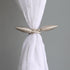 Valea Home 2 Pieces Curtain Tiebacks Clips Creative Window Drape Twist Tie Backs European Style Custom Made Curtain Holders Decorative Draperies H...