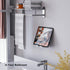 pzoz Wall Mount Cell Phone Holder for Outlet, Foldable Cellphone Stand for Mirror Bathroom Shelf Shower Bedroom Kitchen or Dorm Charging, Compatib...