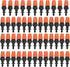 Zerone 50 Pcs Misting Nozzles for Drip Irrigation, Sprinkler Head Atomizer, Adjustable Mist Nozzles Drip Irrigation System Kits...
