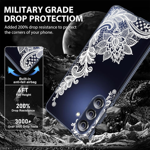 Galaxy A15 Phone Case for Samsung A15 5G Case Clear Cute Slim Thin for Women Soft Flexible Silicone TPU Cover for Samsung Galaxy A15 Case Shockpro...