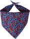 MR. CHUBBYFACE American Flag 4th of July Dog Bandanas Reversible Triangle Bibs Scarf Accessories for Dogs Cats Pets...