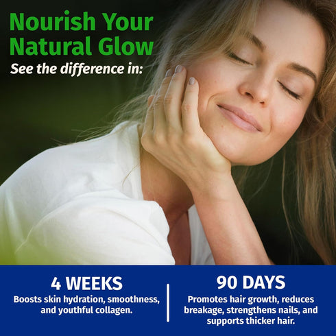 1 Body Hair Skin and Nails Vitamins with Biotin – 26 Vitamins, Minerals and Herbal Extracts – Hair, Skin and Nail Growth Supplement for Women and ...