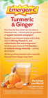 Emergen-C Citrus-Ginger Fizzy Drink Mix, Turmeric and Ginger, Immune Support, Natural Flavors with High Potency Vitamin C, 18 Count...