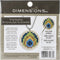 Wilton Dimensions Crafts 72-74067 Large Circle Peacock Pendant Counted Cross Stitch Kit...
