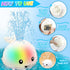 ZHENDUO Baby Bath Toys, Light Up Bath Toys, Sprinkler Bathtub Toys for Toddlers Infant Kids Boys, Automatic Spray Water Bath Toy, Pool Bathroom Ba...