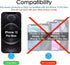 amFilm Glass Screen Protector Compatible for iPhone 12 Pro Max 6.7" Display, 2020, with Easy Installation Tray, Tempered Glass, 3 Pack......