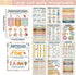 ZOIIWA 14 PCS Boho Parts of Speech Posters for Classroom Decorations Boho Grammar Posters Language Arts Back to School Rainbow Hearts Educational ...